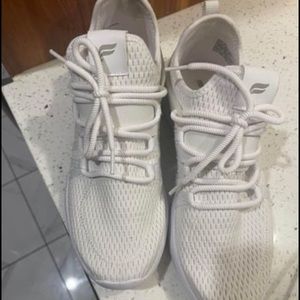 White fabletics sneakers
